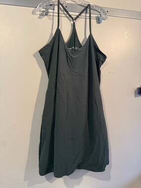 Outdoor Voices The Exercise Dress in Green Size XXXL